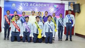 INVESTITURE CEREMONY AT R.V.S ACADEMY