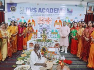 Saraswati Puja Celebrations at RVS Academy